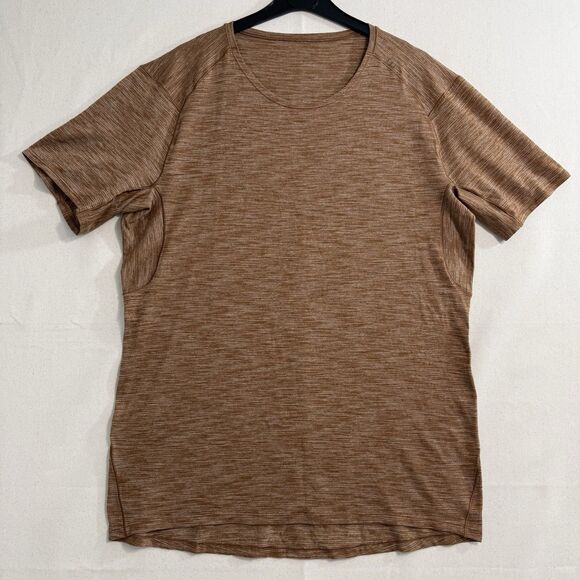 Other - Lululemon Men's In Sequence Brown Short Sleeve Shirt Size Medium